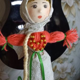 Интерьерная кукла "Чучело Масленица"