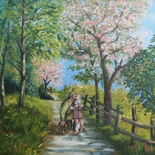 "Папка вернулся!"