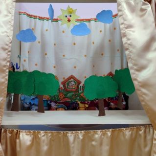 Кулиса для театральной деятельности