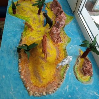 Макет "Африка"