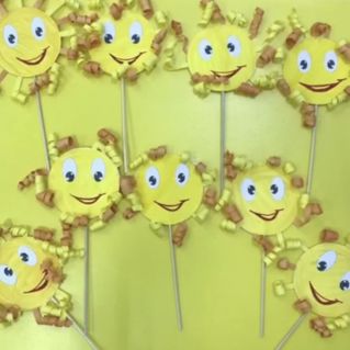 поделка "масленичное солнышко"