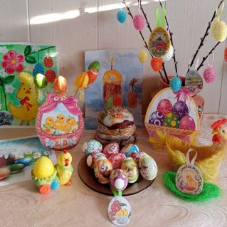 Оформление уголка "Пасхальные чудеса!"