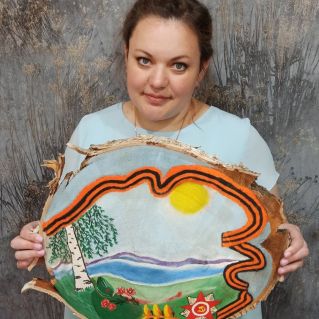 "Роспись на спиле"