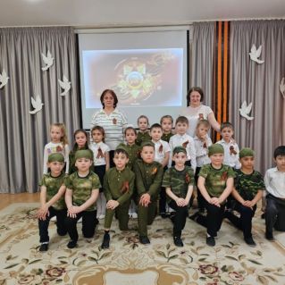 Оформление ко дню победы