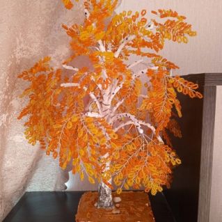 Осеняя березка