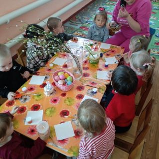 Светлая Пасха - раскрашивание яиц