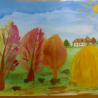 "Заглянула Осень в гости к нам"