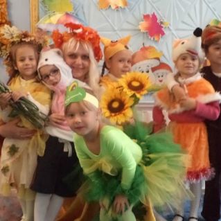 Осеннее очарование в детском саду.