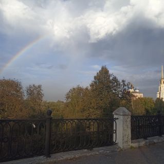 Радуга в сентябре