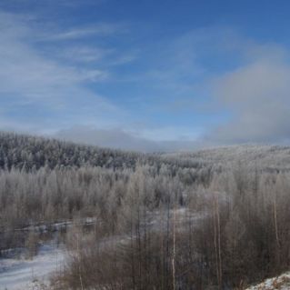 Морозное декабрьское утро