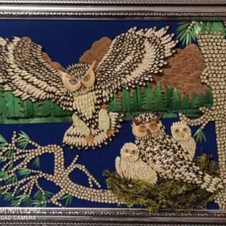 Панно "Семейное гнездо"