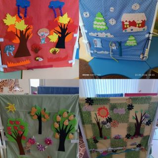 Дидактическая разработка "Многофункциональная ширма"