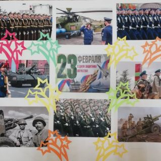 Салют в честь наших Защитников.