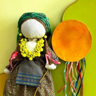 Обереговая кукла "Масленица"