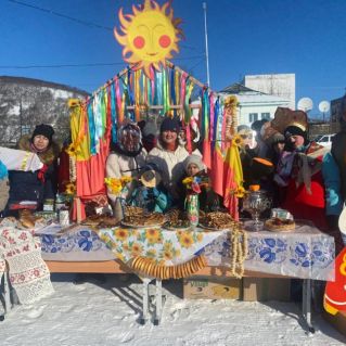 Фотозона на Масленицу