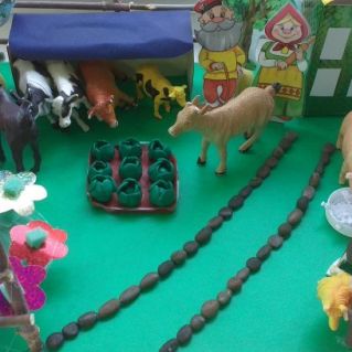 Макет "Домашние животные"