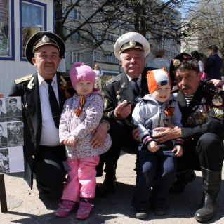 Патриотическое фото "Наследники Победы"