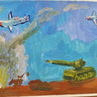 " На поле танки грохотали"