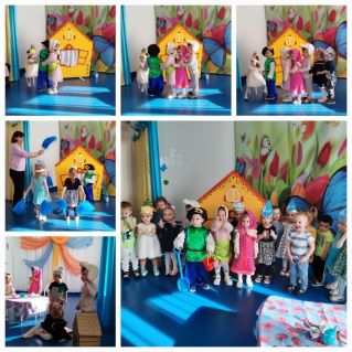 театрализованное представление:"Репка".