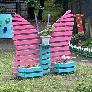 Бабочка из дерева