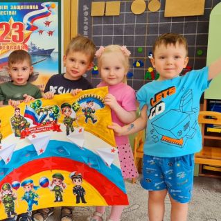 Плакат для наших защитников