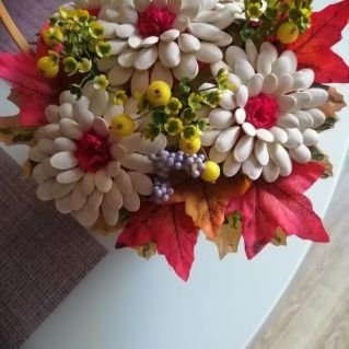 Поделка «Осенняя композиция»