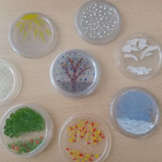 Дидактическая игра "Времена года"