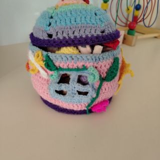 Вязанный пальчиковый театр "Кто в домике живёт"