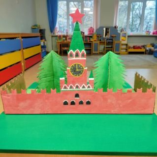 Макет "Московский кремль"