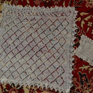 ""Оренбургской паутинки нежные узоры"