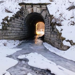 Снежный тоннель