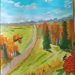 рисунок "Осень золотая"