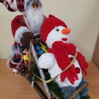 "Дед Мороз спешит на праздник ! "