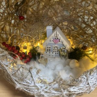 Зимний дворик