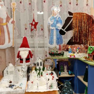 Оформление группы "Новогодние чудеса"