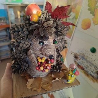 Осенний ежик