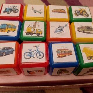 Дидактическое пособие "Умные кубики"