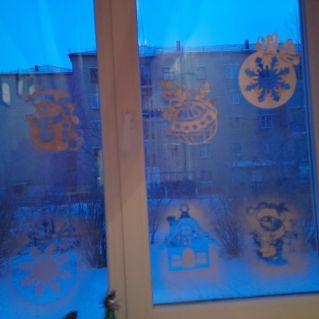 Новогоднее окно