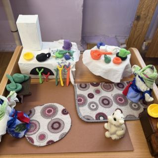 Макет: «Прошлое наших предков»