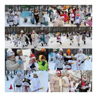 Спортивное развлечение "Снеговичок-2026"