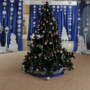 оформление музыкального зала к Новому году