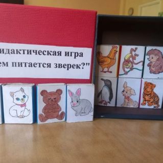 Дидактическая игра "Чем питается зверёк?"