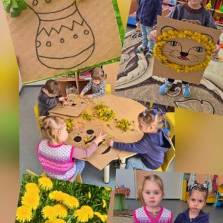 Игры на прогулке с одуванчиками