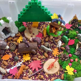 Сенсорная коробочка "Лес"