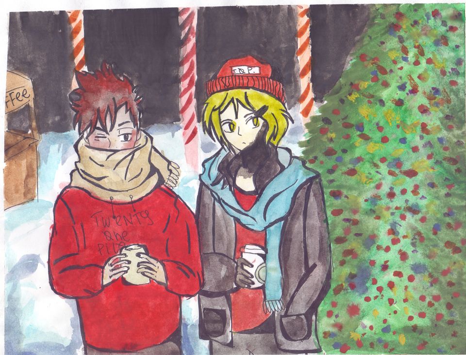 Подростки на прогулке