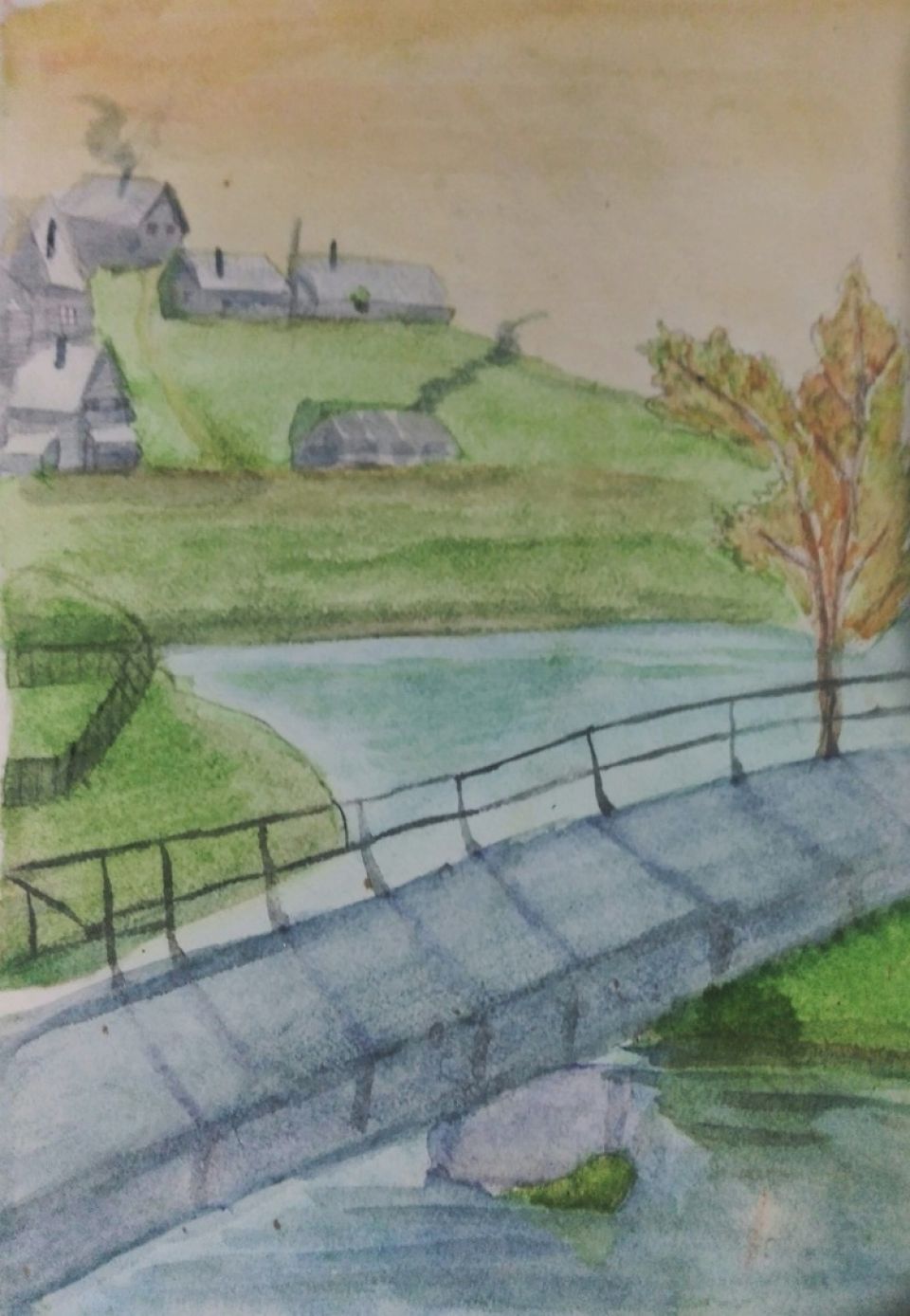 Деревенский пейзаж