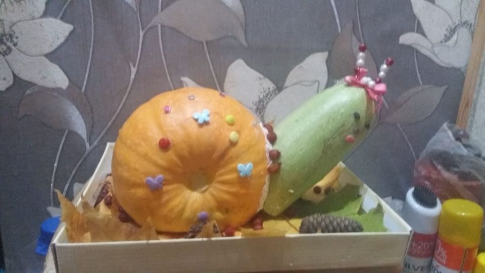 Нарядная улиточка.