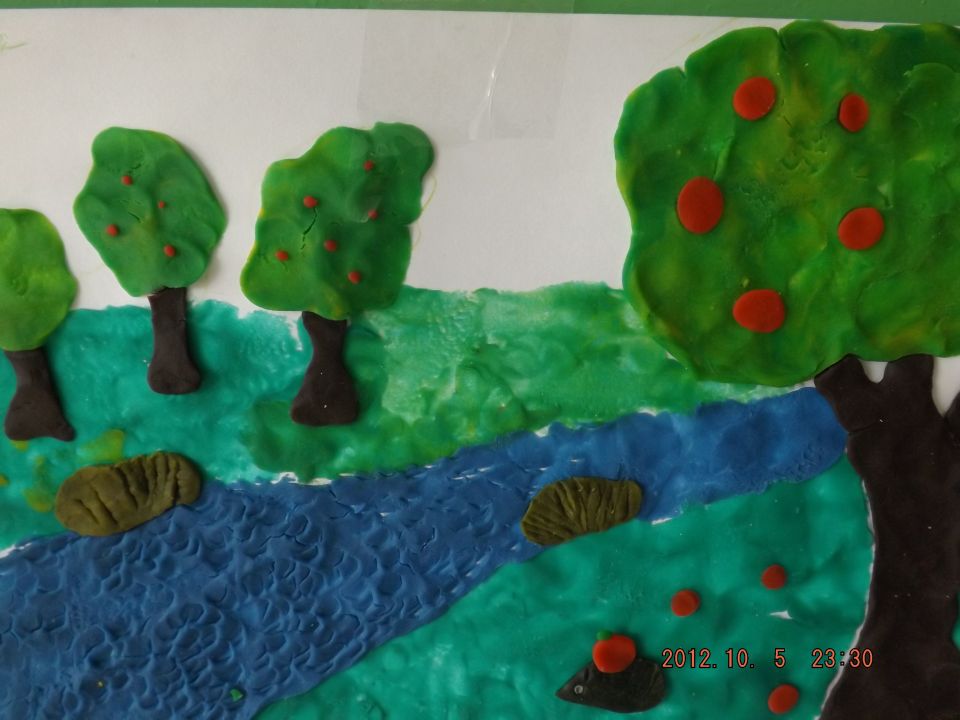 Самые простые поделки из пластилина