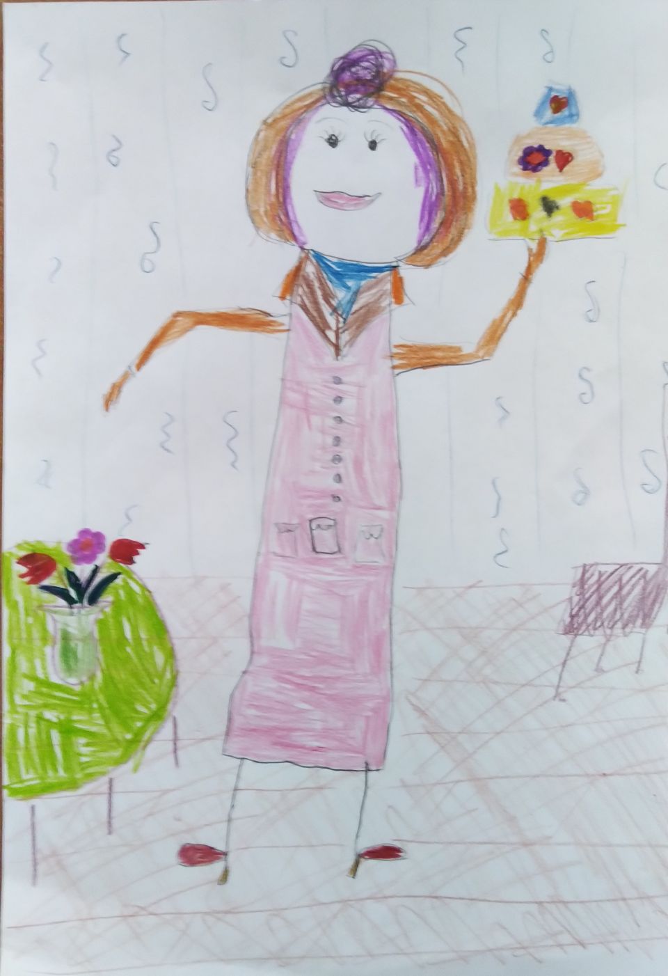 Рисунок "Самая лучшая мама у меня"