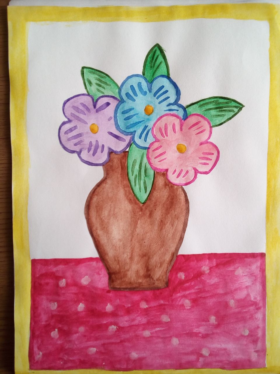 Цветы в вазе